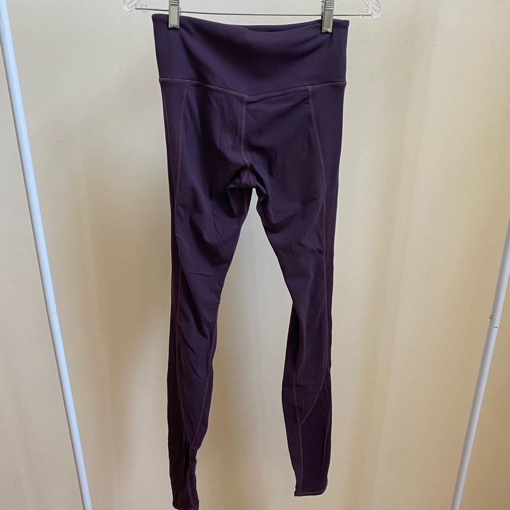Athleta high-rise leggings plum purple Sz S - Picture 3 of 6